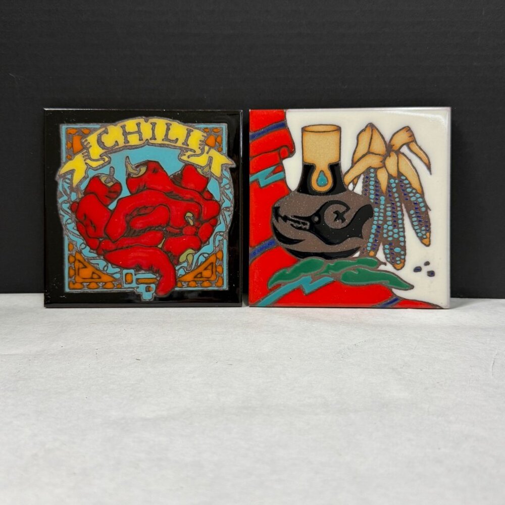 Vintage Masterworks and Desert Dreams Studio Southwestern Art Tiles